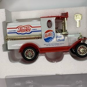 Pepsi cola coin bank new in box